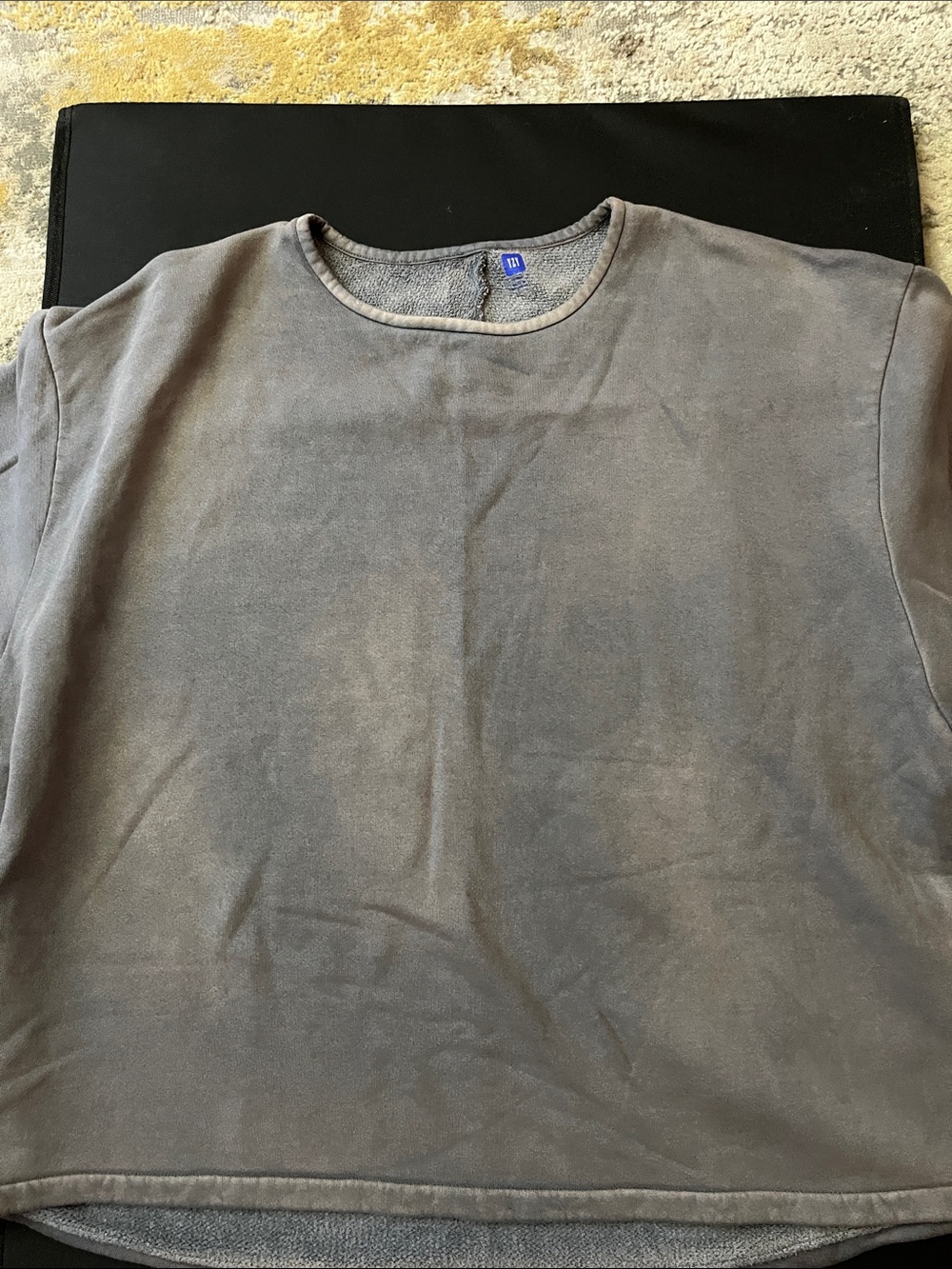 Yeezy YZY X GAP Gray Yoke Tee men’s size M